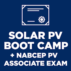 Solar Pv Boot Camp Nabcep Pv Associate Exam Prep
